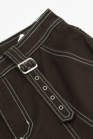 Style Core Aesthetics, New Style Trends - 'Buckle' Jeans
