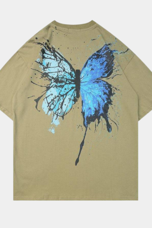 Style Core Aesthetics, New Style Trends - 'Butterfly death' T shirt