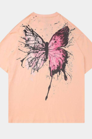 Style Core Aesthetics, New Style Trends - 'Butterfly death' T shirt