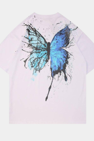 Style Core Aesthetics, New Style Trends - 'Butterfly death' T shirt