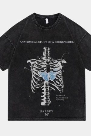 Style Core Aesthetics, New Style Trends - 'Butterfly heart' T shirt