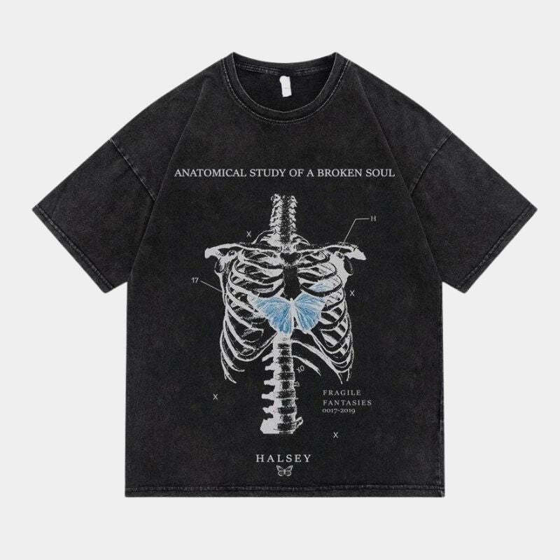 Style Core Aesthetics, New Style Trends - 'Butterfly heart' T shirt