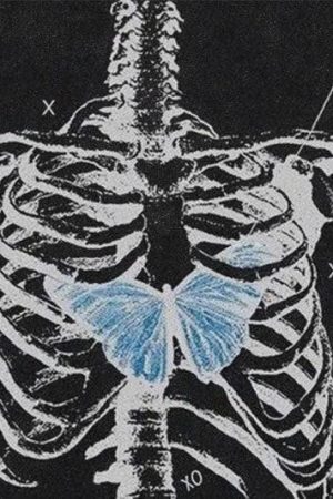 Style Core Aesthetics, New Style Trends - 'Butterfly heart' T shirt