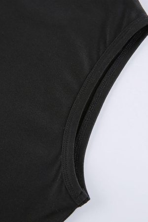 Style Core Aesthetics, New Style Trends - Butterfly Print Crop Tank Top