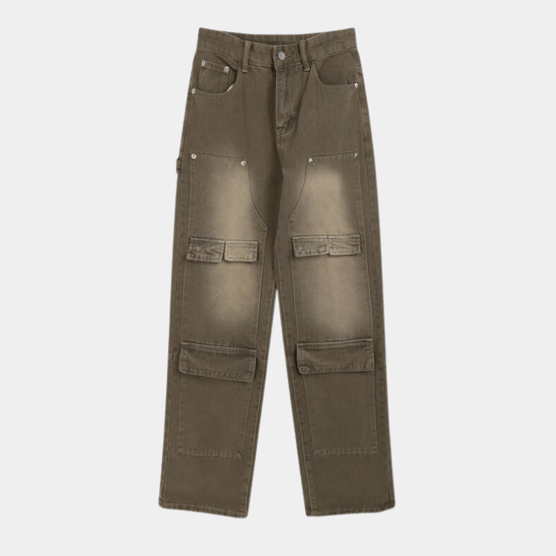 Style Core Aesthetics, New Style Trends - 'Buttons' Jeans