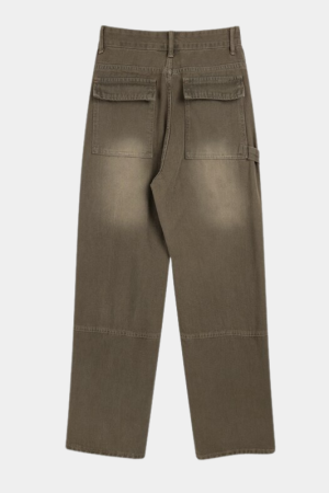 Style Core Aesthetics, New Style Trends - 'Buttons' Jeans