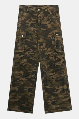 Style Core Aesthetics, New Style Trends - 'Camo' Jeans