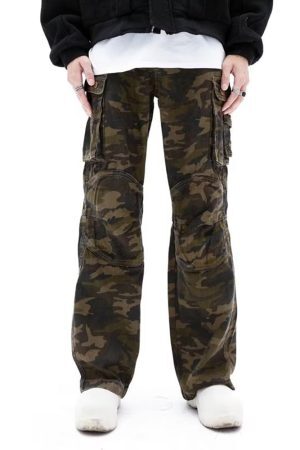 Style Core Aesthetics, New Style Trends - 'Camo' Jeans