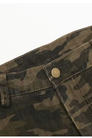 Style Core Aesthetics, New Style Trends - 'Camo' Jeans