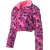 Style Core Aesthetics, New Style Trends - Camouflage Print Lapel Neck Zip Up Jacket