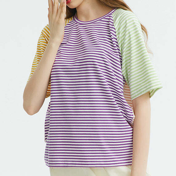 Style Core Aesthetics, New Style Trends - Candy Stripes Tee