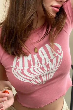 Style Core Aesthetics, New Style Trends - Caramel Macchiato with Ice Tee