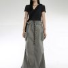 Style Core Aesthetics, New Style Trends - Cargo Pockets Parachute Maxi Skirt