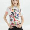 Style Core Aesthetics, New Style Trends - Cartoon Figures Printed Top