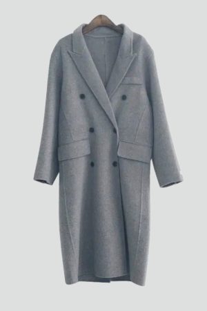 Style Core Aesthetics, New Style Trends - Casual Double Breasted Long Coat