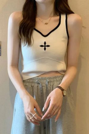 Style Core Aesthetics, New Style Trends - Casual Knitted Crop Top