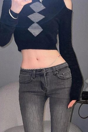 Style Core Aesthetics, New Style Trends - Casual Low Rise Flare Jeans