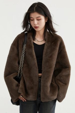 Style Core Aesthetics, New Style Trends - Casual Plush Jacket