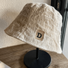 Style Core Aesthetics, New Style Trends - Chapeau bob froncé avec lettres brodées