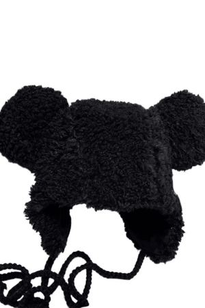 Style Core Aesthetics, New Style Trends - Chapeau chaud de trappeur Fuzzy Bear