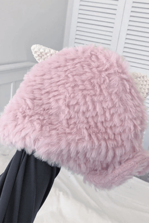 Style Core Aesthetics, New Style Trends - Chapeau de trappeur chaud en agneau pelucheux