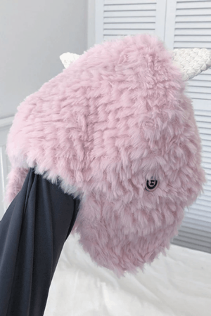 Style Core Aesthetics, New Style Trends - Chapeau de trappeur chaud en agneau pelucheux