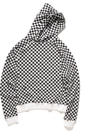 Style Core Aesthetics, New Style Trends - Checker Unisex Hoodie