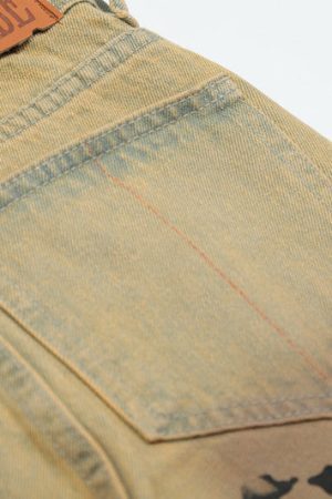 Style Core Aesthetics, New Style Trends - 'Cheeta' Jeans