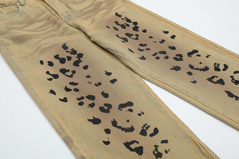 Style Core Aesthetics, New Style Trends - 'Cheeta' Jeans Style Core Aesthetics, New Style Trends - 'Cheeta' Jeans