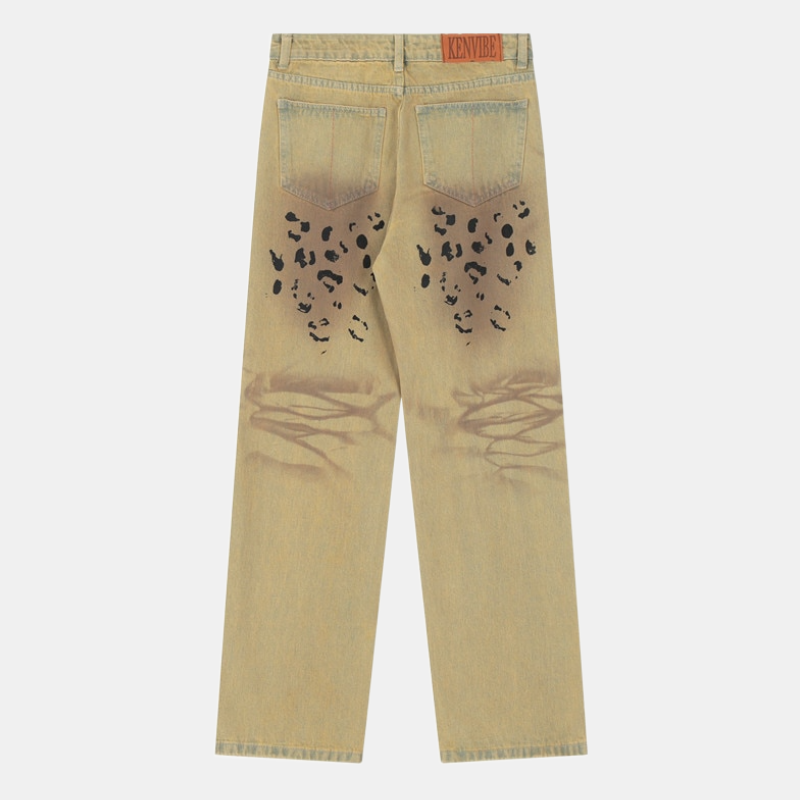Style Core Aesthetics, New Style Trends - 'Cheeta' Jeans Style Core Aesthetics, New Style Trends - 'Cheeta' Jeans