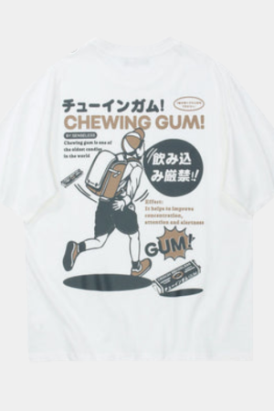 Style Core Aesthetics, New Style Trends - 'Chewing gum' T shirt