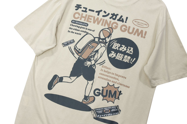 Style Core Aesthetics, New Style Trends - 'Chewing gum' T shirt