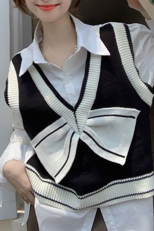 Style Core Aesthetics, New Style Trends - Chocolate Brown Aeshetic Vest