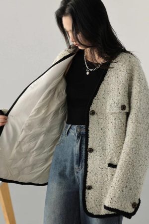 Style Core Aesthetics, New Style Trends - Classic Boucle Jacket