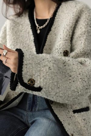 Style Core Aesthetics, New Style Trends - Classic Boucle Jacket