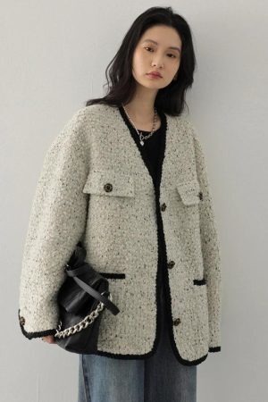 Style Core Aesthetics, New Style Trends - Classic Boucle Jacket