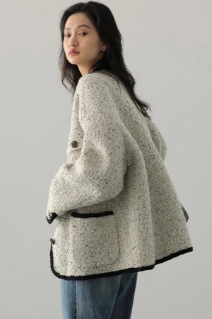 Style Core Aesthetics, New Style Trends - Classic Boucle Jacket