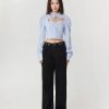 Style Core Aesthetics, New Style Trends - Classiccore Cut Out Crop Shirt
