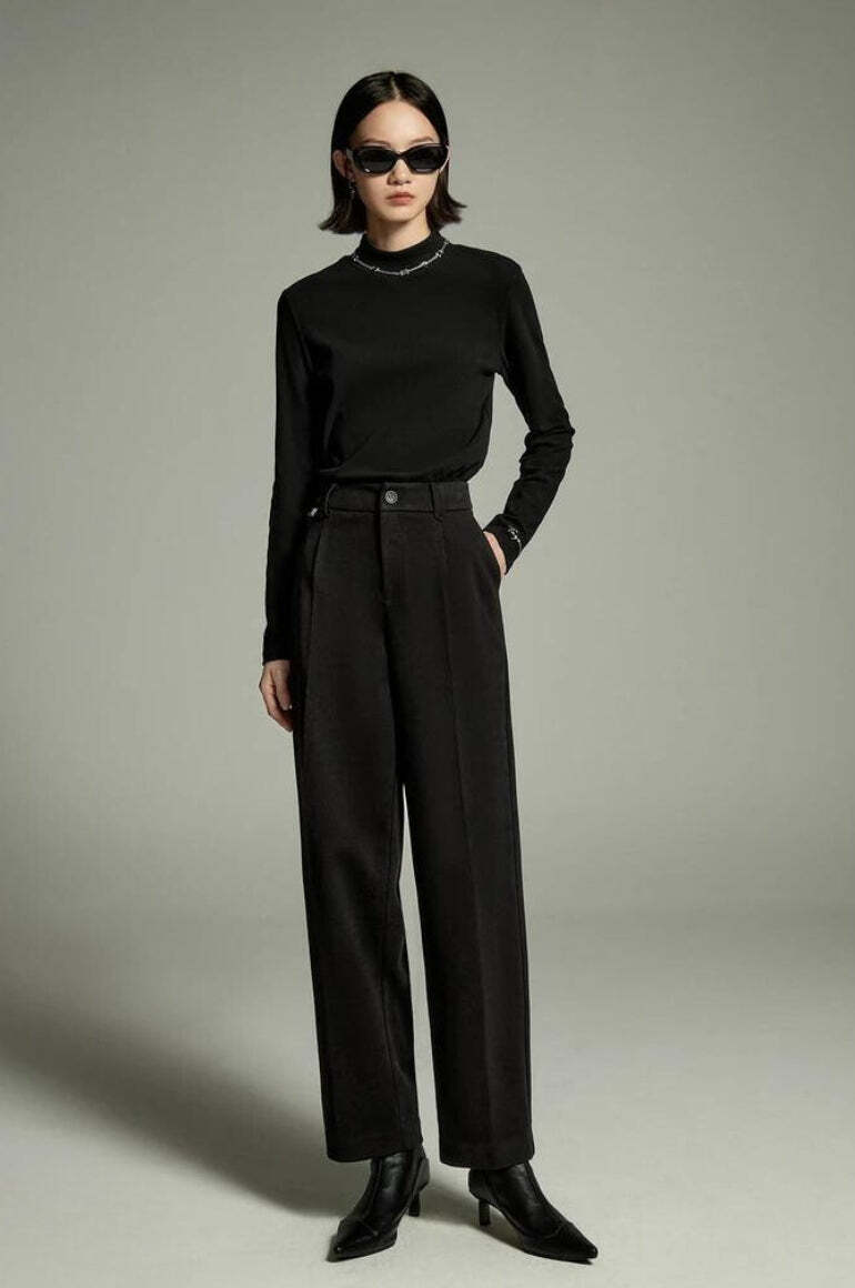 Style Core Aesthetics, New Style Trends - Classiccore Tailored Suit Pants