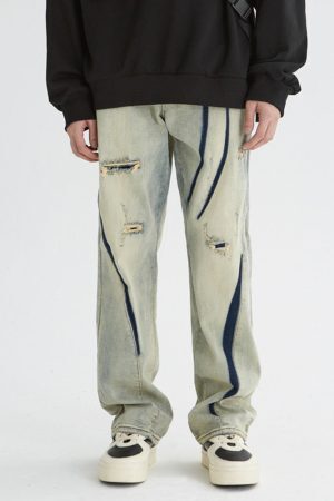Style Core Aesthetics, New Style Trends - 'Clawed' Jeans