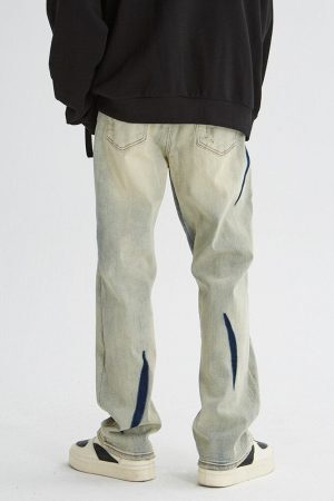 Style Core Aesthetics, New Style Trends - 'Clawed' Jeans