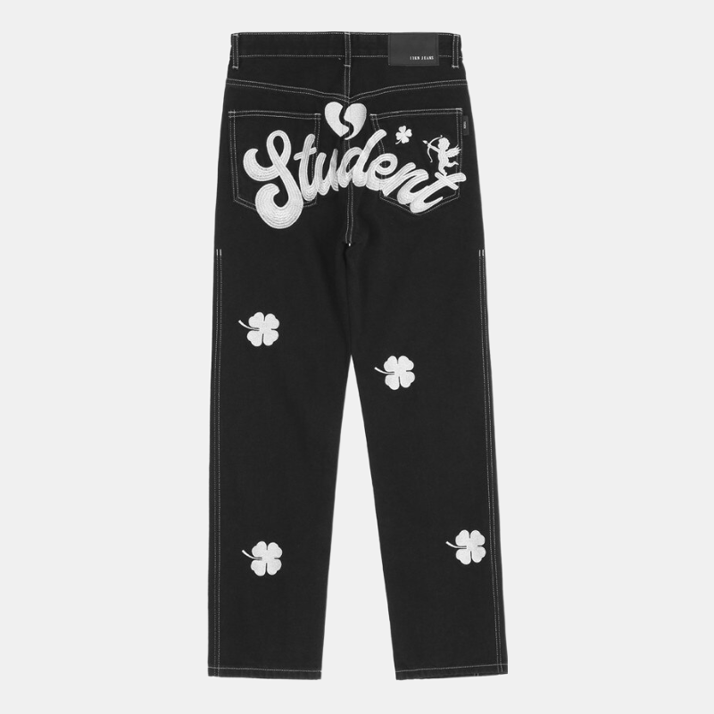 Style Core Aesthetics, New Style Trends - 'Clover' Jeans Style Core Aesthetics, New Style Trends - 'Clover' Jeans