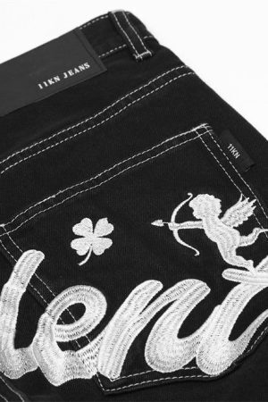 Style Core Aesthetics, New Style Trends - 'Clover' Jeans