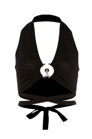 Style Core Aesthetics, New Style Trends - Coconut Girl Halter Top