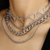 Style Core Aesthetics, New Style Trends - Collier Multicouche Coeur