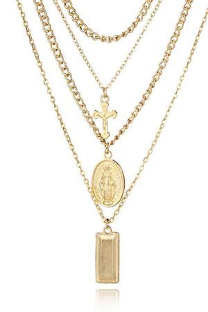 Style Core Aesthetics, New Style Trends - Collier Portrait Croix