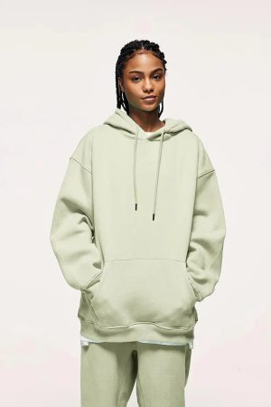 Style Core Aesthetics, New Style Trends - Colorful Basic Pullover Hoodie