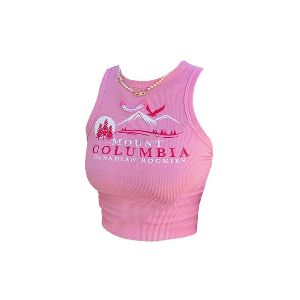 Style Core Aesthetics, New Style Trends - Columbia Tank Top