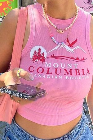 Style Core Aesthetics, New Style Trends - Columbia Tank Top