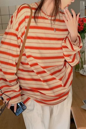 Style Core Aesthetics, New Style Trends - Come As You Are Striped Top